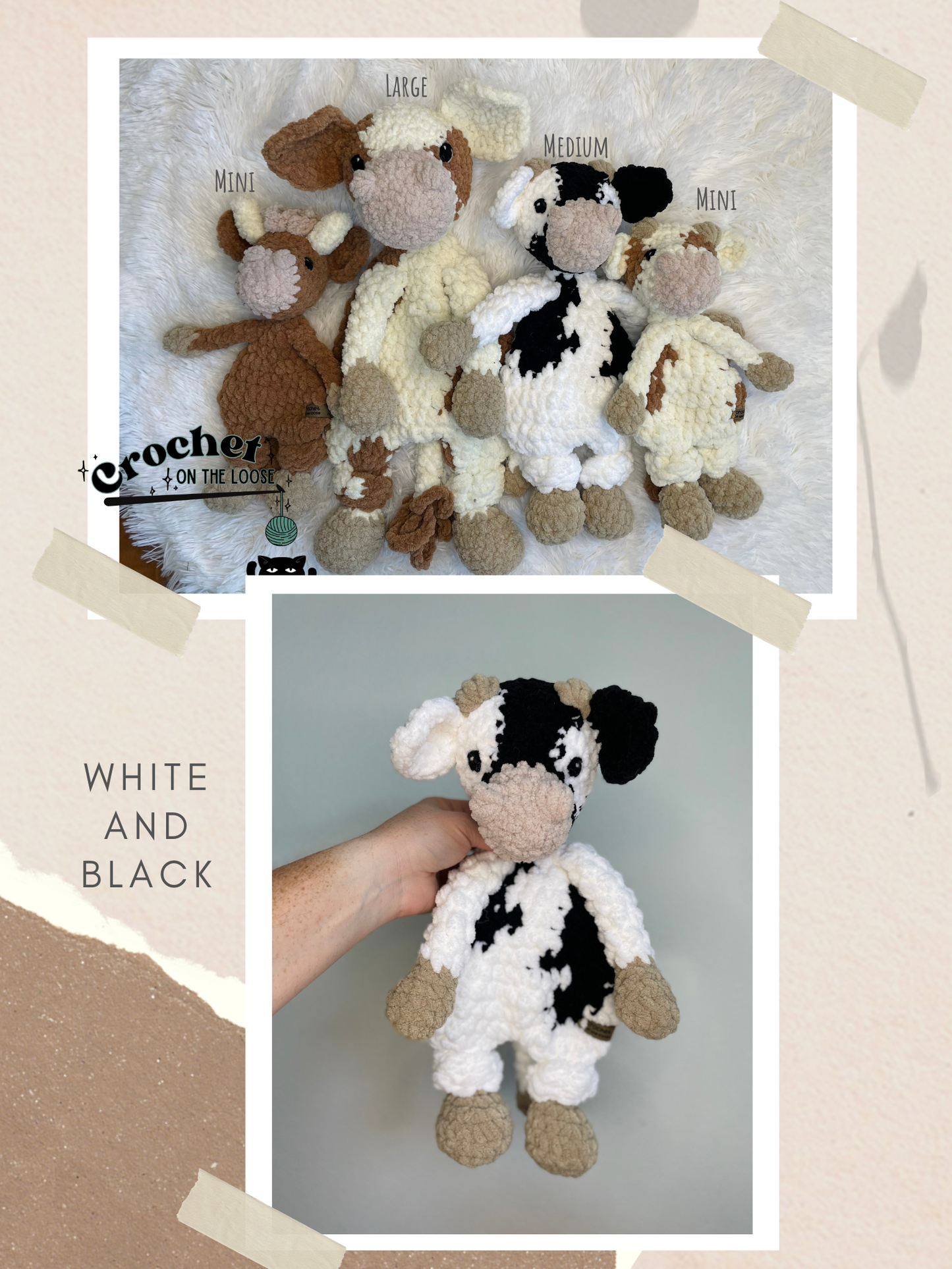 Custom Cow- Medium