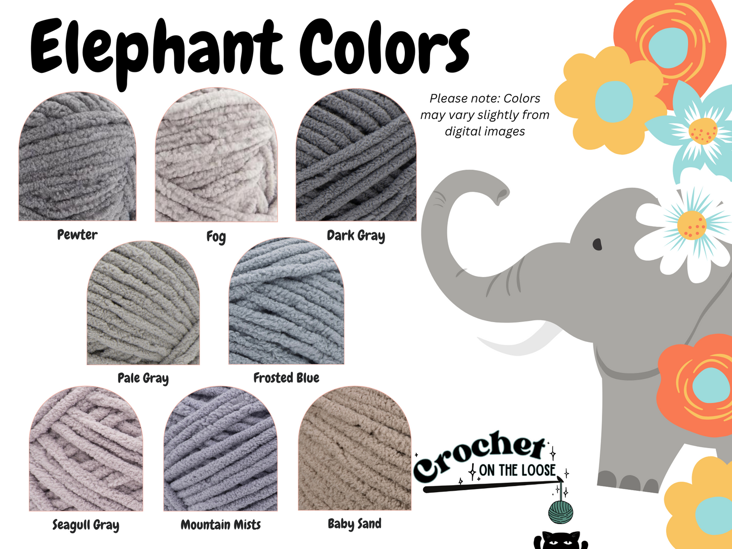 Custom Stuffed Elephant
