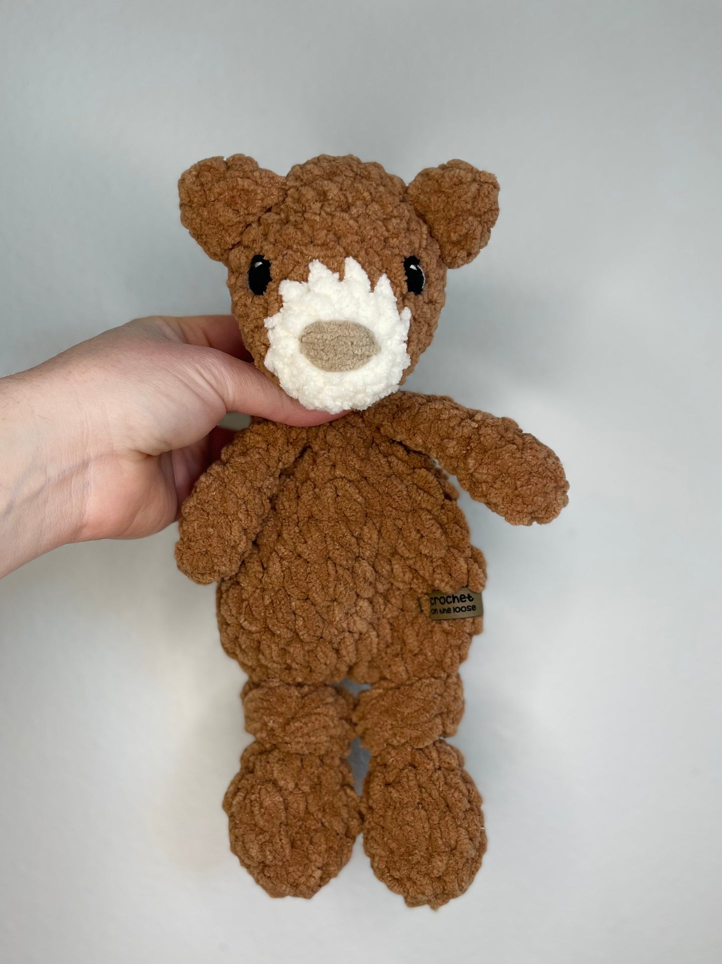 Custom Bear Lovey- Mini